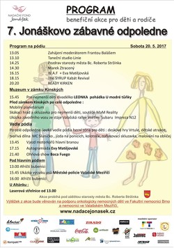 Doprovodný program Jonáškova odpoledne