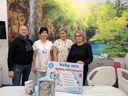 Dárky pro nejmenší dětské pacienty dětské hematologie a hematoonkologie FN Ostrava