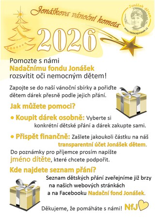 Jonáškova vánoční kometa 2026
