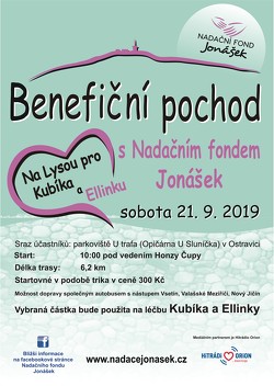 Benefiční pochod Na Lysou pro Kubíka a Ellinku