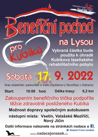 Pochod se díky nepříznivému počasí přesouvá za stejných podmínek na příští sobotu 17.09.2022