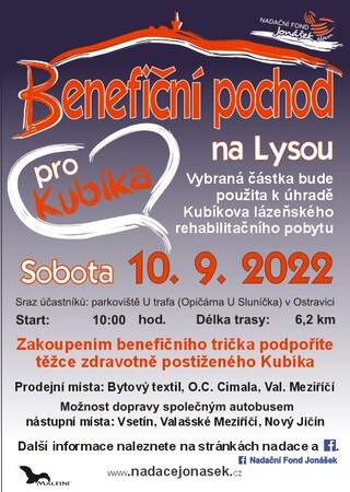 6. Benefiční pochod na Lysou horu 10. 9. 2022