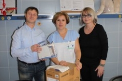 Předání odsávačky na dětské onkologii Brno